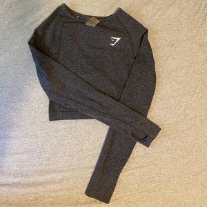 Cropped Gymshark long sleeve
